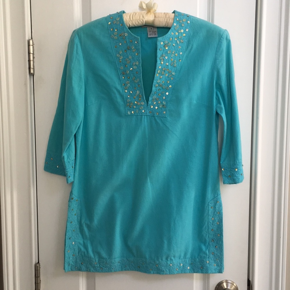 Mac & Jac turquoise tunic